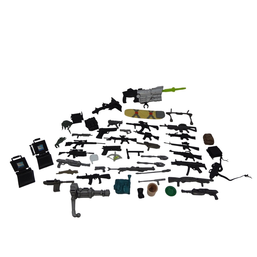 Lot of 40 Miscellaneous Accessories for‎ GI Joe